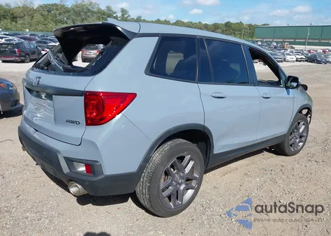 2023 Honda Passport Awd Ex-L from USA, damaged, VIN 5FNYF8H59PB002373